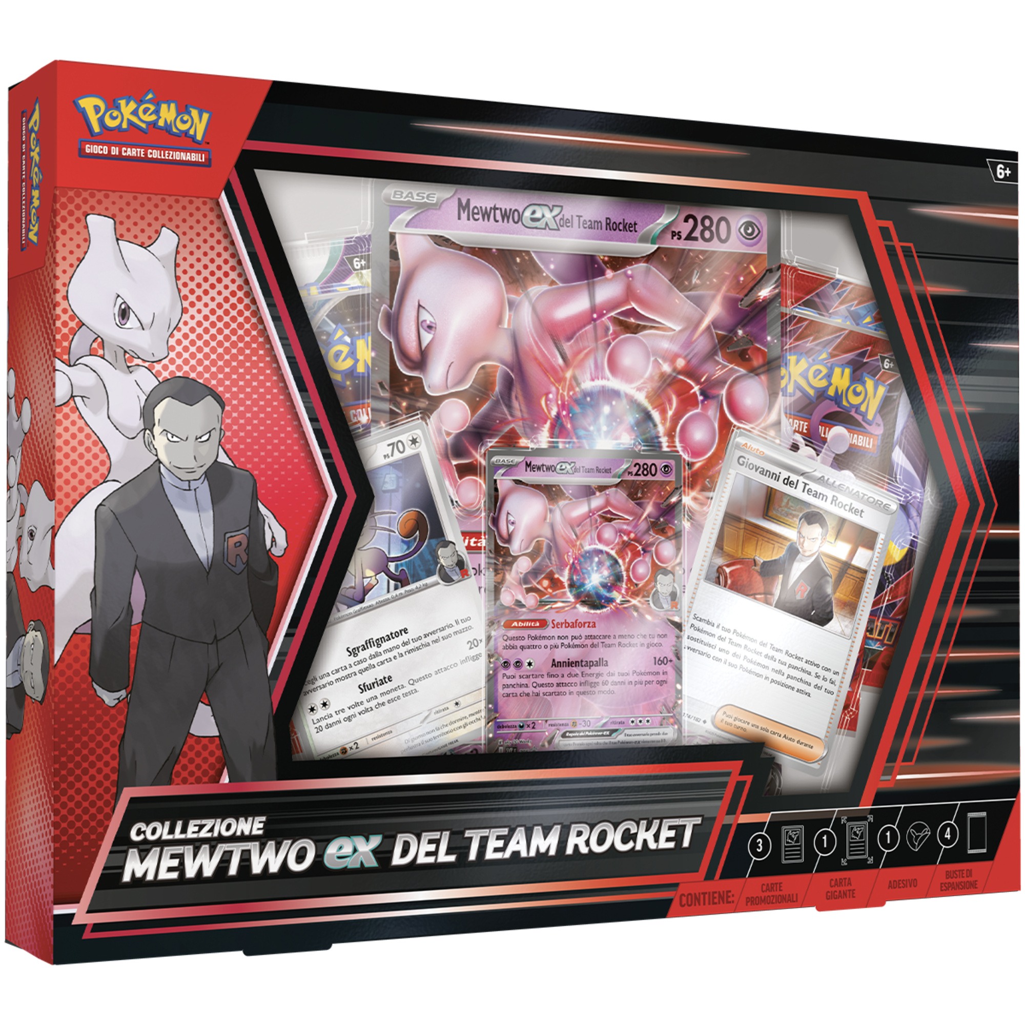 Pokemon Collezione Mewtwo EX del Team Rocket (IT) - 1 Pezzo